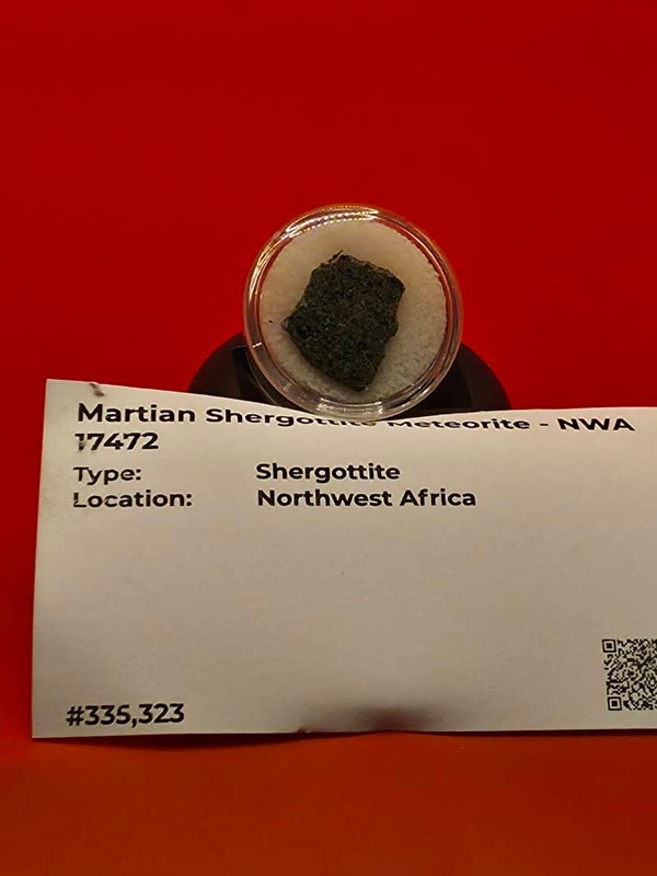 Martian Sherogottite Meteorite