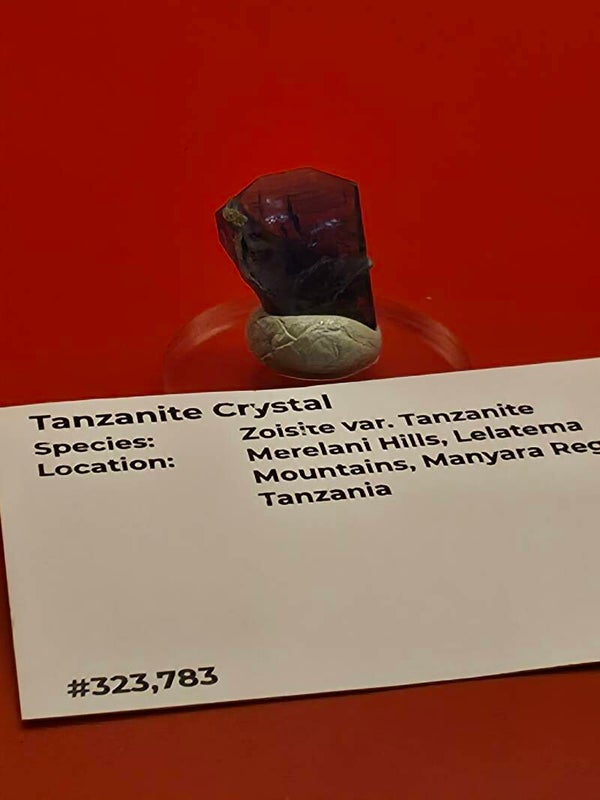 Tanzanite crystal
