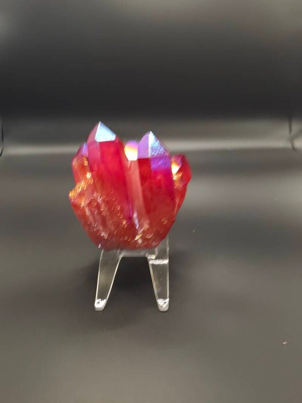Aura quartz Amethyst Cluster