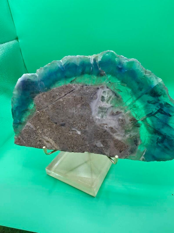 Rainbow Fluorite slab