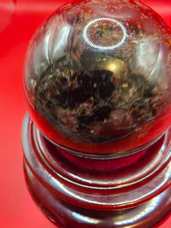 Dark Almandine Garnet 6cm Sphere