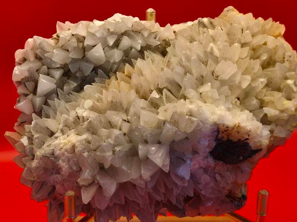 Dogtooth Calcite on matrix