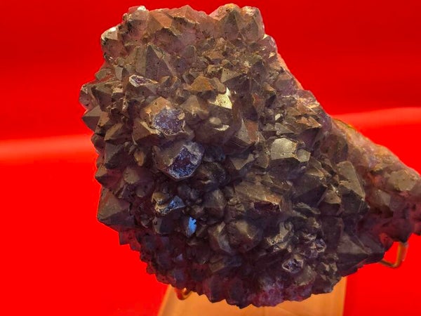 Dark Amethyst crystal cluster