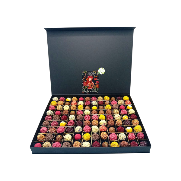 Mega groot (108) - Luxe Handgemaakte Truffels (alcoholvrij)