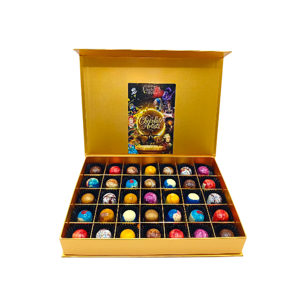 35 Exclusieve Chocolade Bonbons | Handgemaakt & Uniek | ChocolaDNA