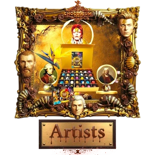 Artestieke bonbons luxe chocolade museum cadeau 