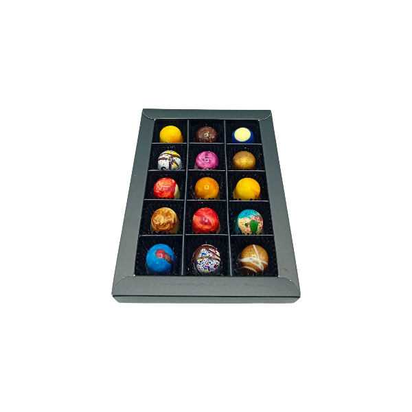 Brievenbus Kunstzinnige Chocolade Bonbons: Ontdek de Kunst van Smaak