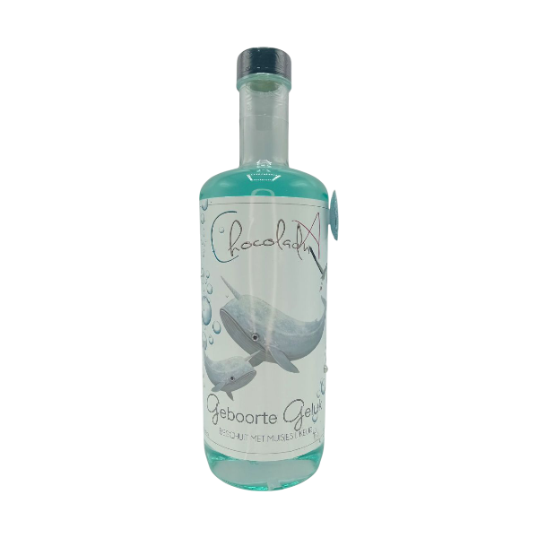 'Geboorte Geluk' - Blauw-Boy- Dè kraam- anijslikeur