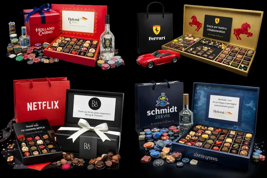 wij maken Luxe relatie geschenken voor premium merken 