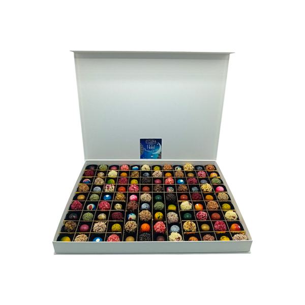 Luxe doos Handgemaakte ambachtelijke bonbons Halal Chocolade - mega