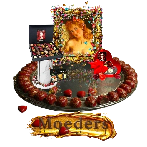 Luxe originele moederdag chocolade cadeau