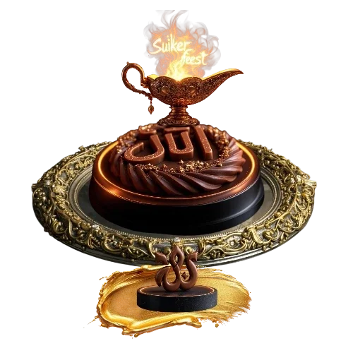 Luxe Halal chocolade suikerfeest cadeau