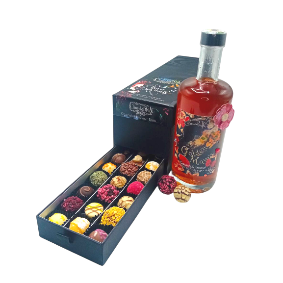 Luxe mix Bonbons en Truffels & Likeur Cadeaubox - Design voor  Moeders