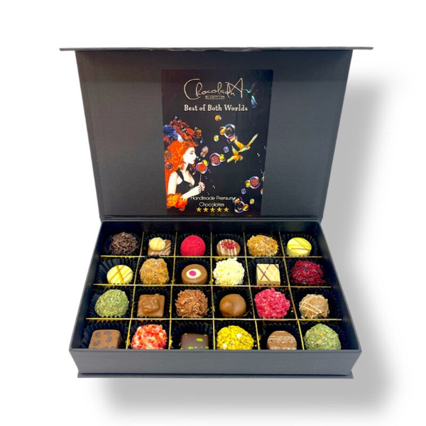 Combinatie van ambachtelijke Chocolade Truffels & bonbons | Exclusief Cadeau | Chocoseum