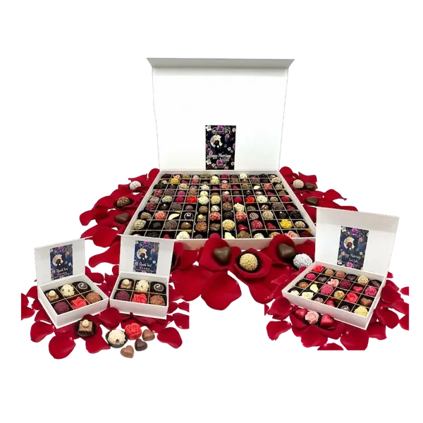 Huwelijk Cadeau Handgemaakte luxe Chocolade mixen | 6 maten vanaf: