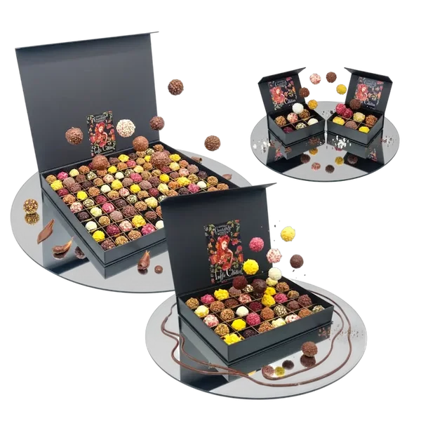 Onze beroemde Handgemaakte luxe Chocolade Truffels | 6 maten vanaf: