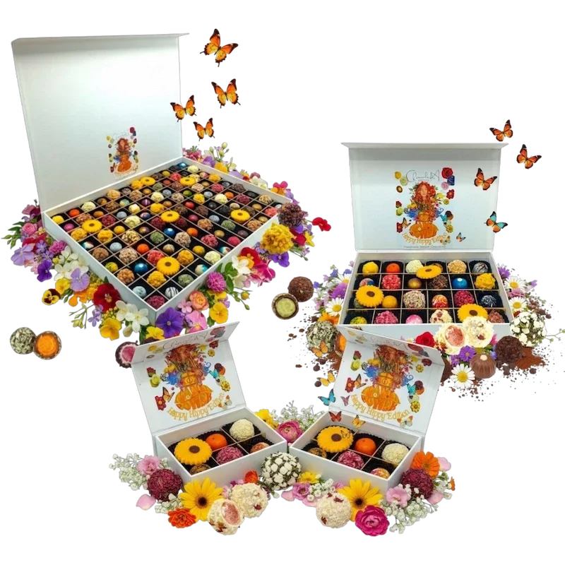 Originele lekkere Bos Bloemen van Luxe Chocolade| |6 Maten vanaf: