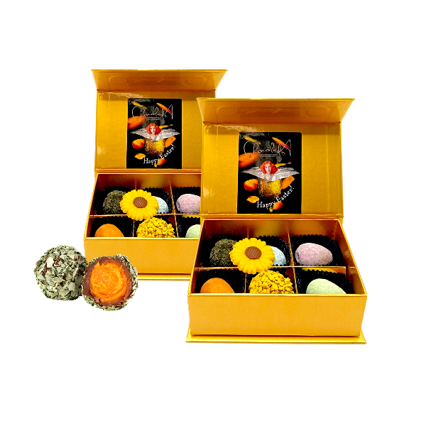 PASEN-paaseitjes & truffels-Mini (2doosjes x6)