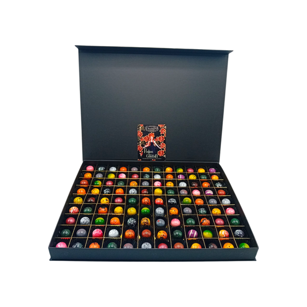 Chocolade Pralines -extra groot (108 stuks) | Chocolade Cadeau | Chocoseum