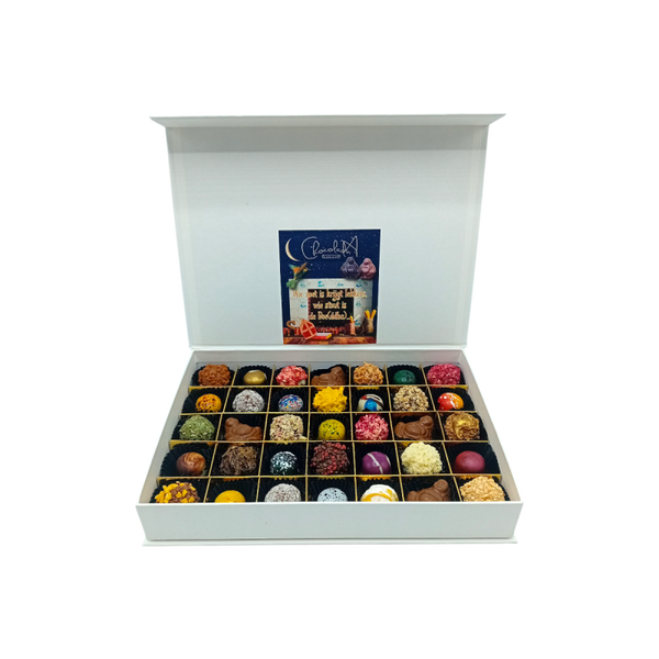 Handgemaakte chocolade Boedah/Truffels/Bonbons Sint cadeau 35-Groot