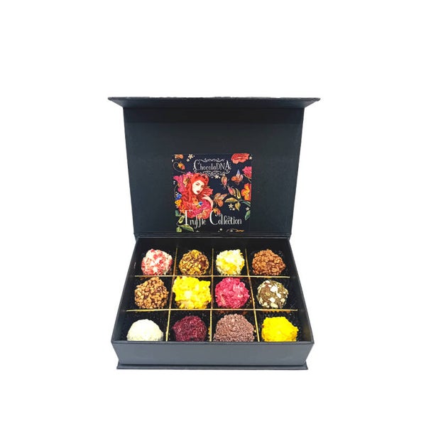 Chocolade Truffels-klein(12 stuks) | Exclusief Cadeau | Chocoseum