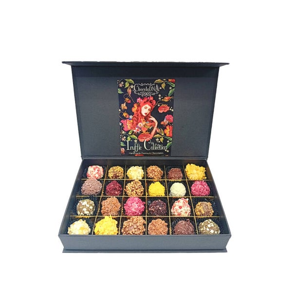 Chocolade Truffels -medium (24 stuks) | Exclusief Cadeau | Chocoseum