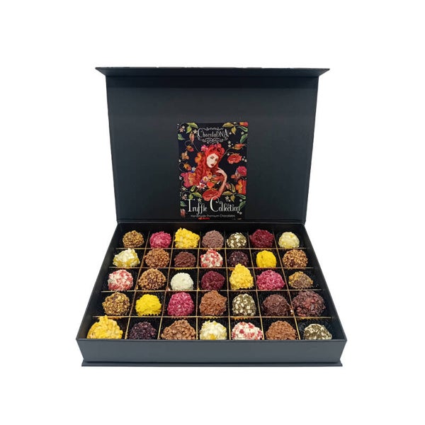 Chocolade Truffels -groot (35 stuks) | Exclusief Cadeau | Chocoseum