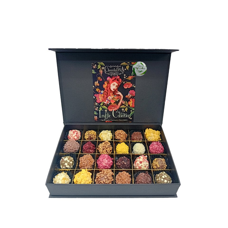 Medium (24) - Luxe Handgemaakte Truffels (alcoholvrij)