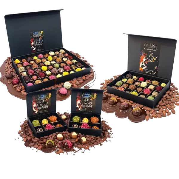 Mixen van Ambachtelijke Chocolade; Truffels & bonbons | 6 Maten vanaf: