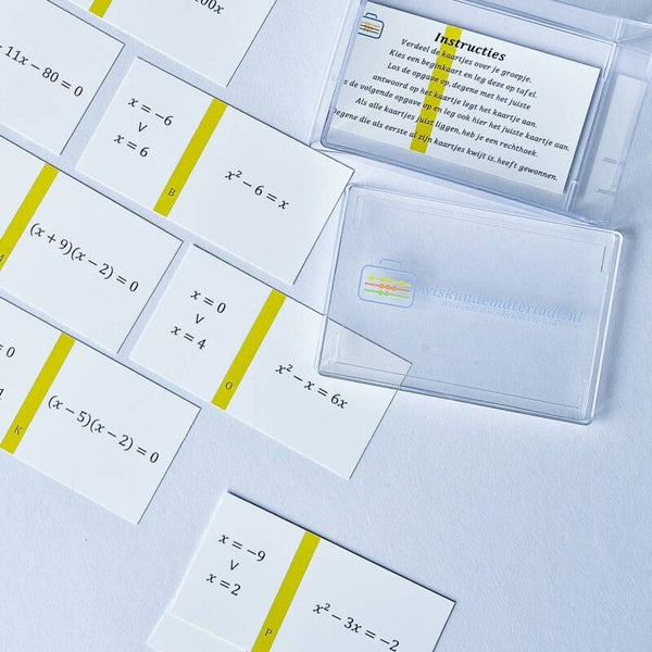 Algebra spellenpakket
