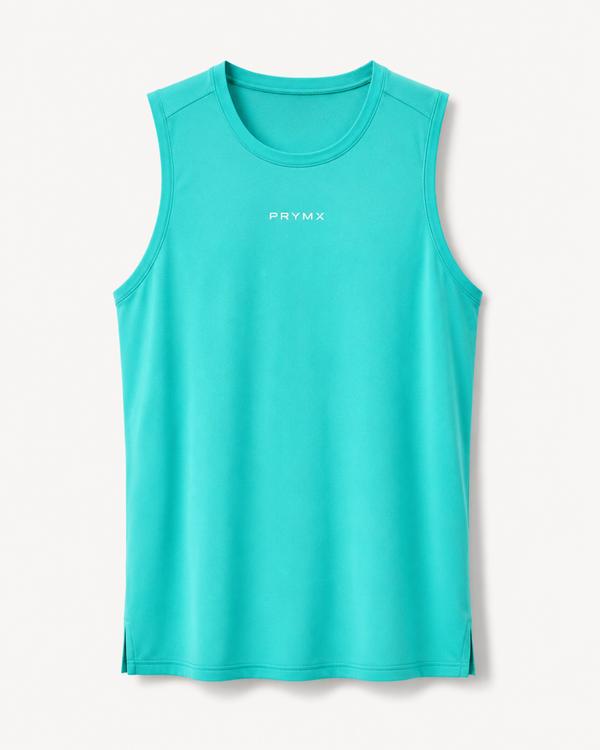 PRYMX Sleeveless Tank – Aqua