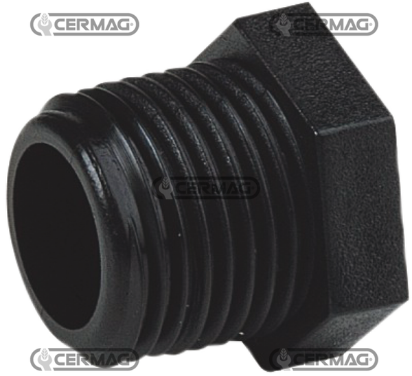Tappo con filettatura esterna  Filetto 1"1/4 Gas