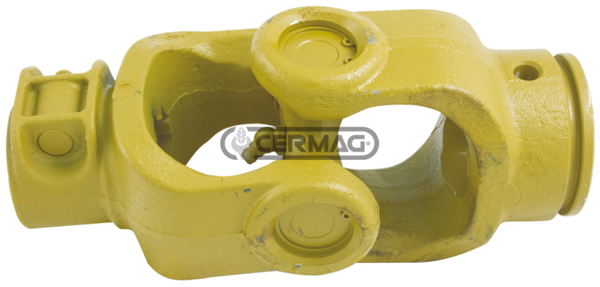 Snodo con pulsante  Tubo Esterno - Triangolare 4  Profilo 1"3/8 - Z.6