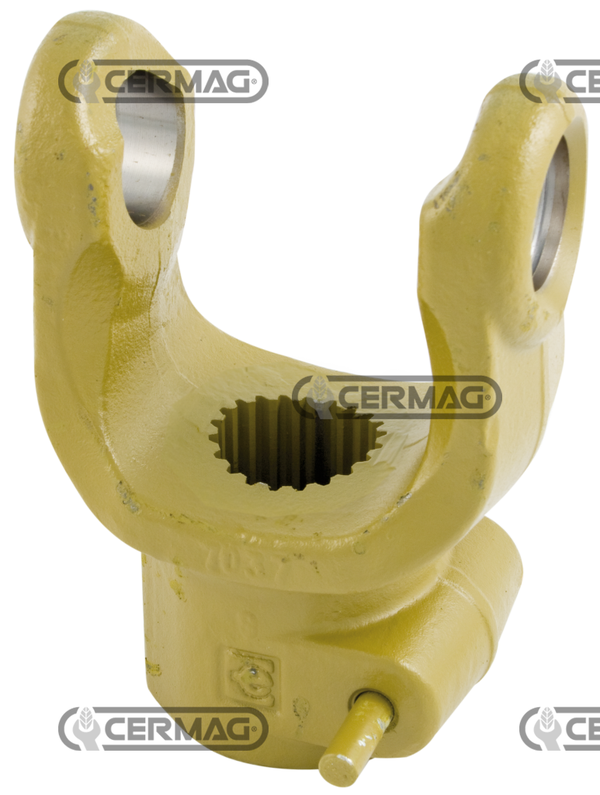 Forcella con pulsante  Categoria W2400  Profilo 1"3/8 - Z.21