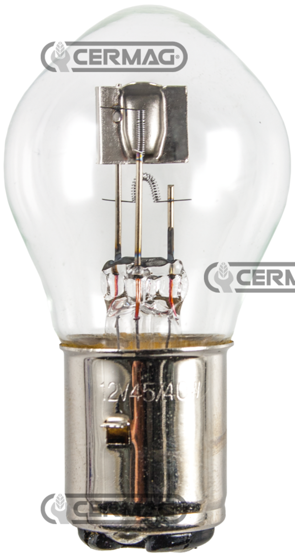 Lampadina a 1 luce  Tensione 12 V  Potenza 21 W  Attacco BA15S