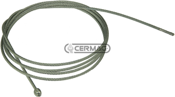Filo freno destro PER MOTOFALCIATRICI BCS SERIE 622  Lato Destro