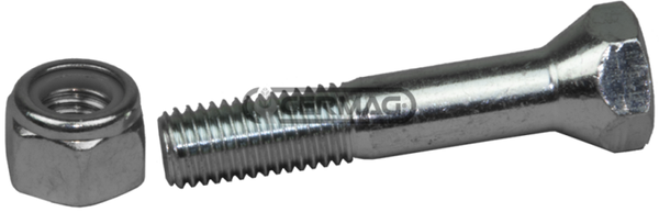 Bullone a testa conica con dado PER BARRE FALCIANTI GRIBALDI & SALVIA MOD. SUPERIOR 402 (DENTI SMONTABILI)