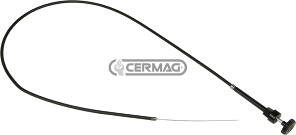 Cavo arresto motore con pomello rosso STOP  Lunghezza totale 1200 mm