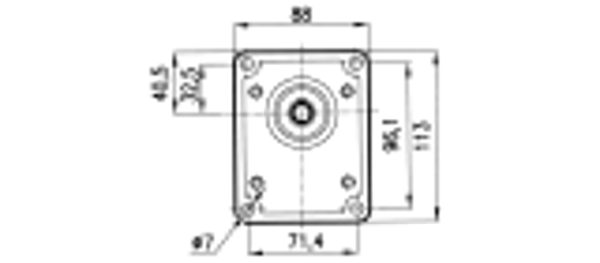 Pompa in alluminio con filettatura metrica