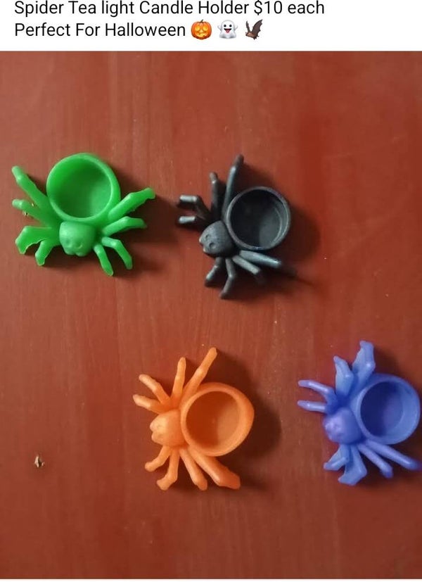 Spider 🕷️ Tealight candle holder