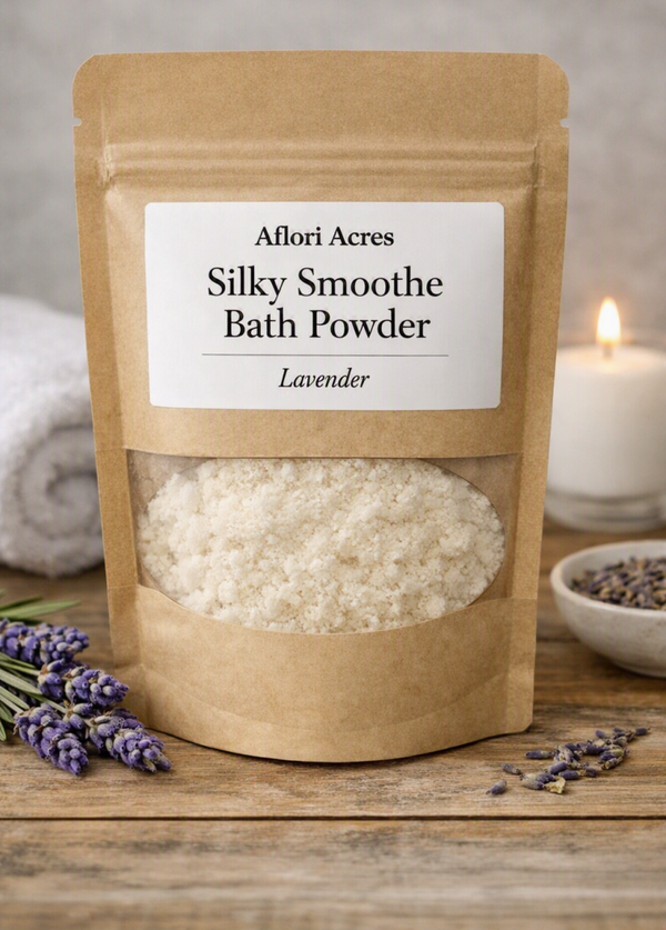 Silky Smooth Bath Powder Lavender