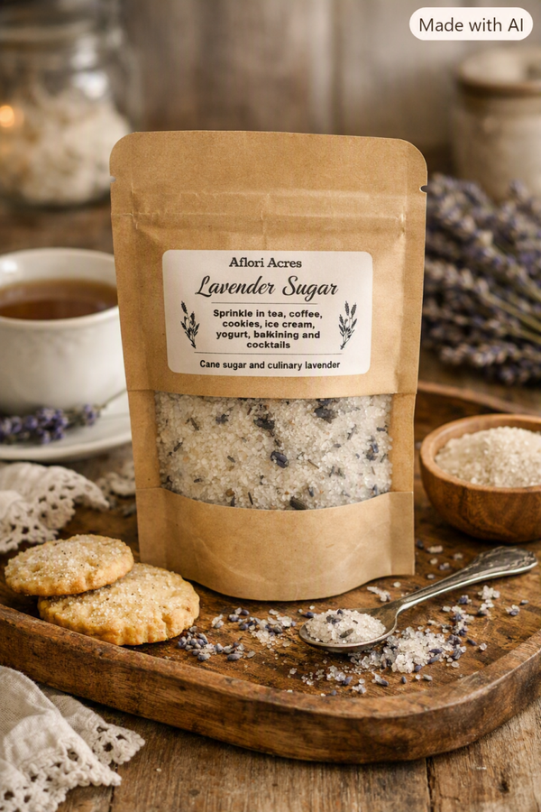Lavender Sugar
