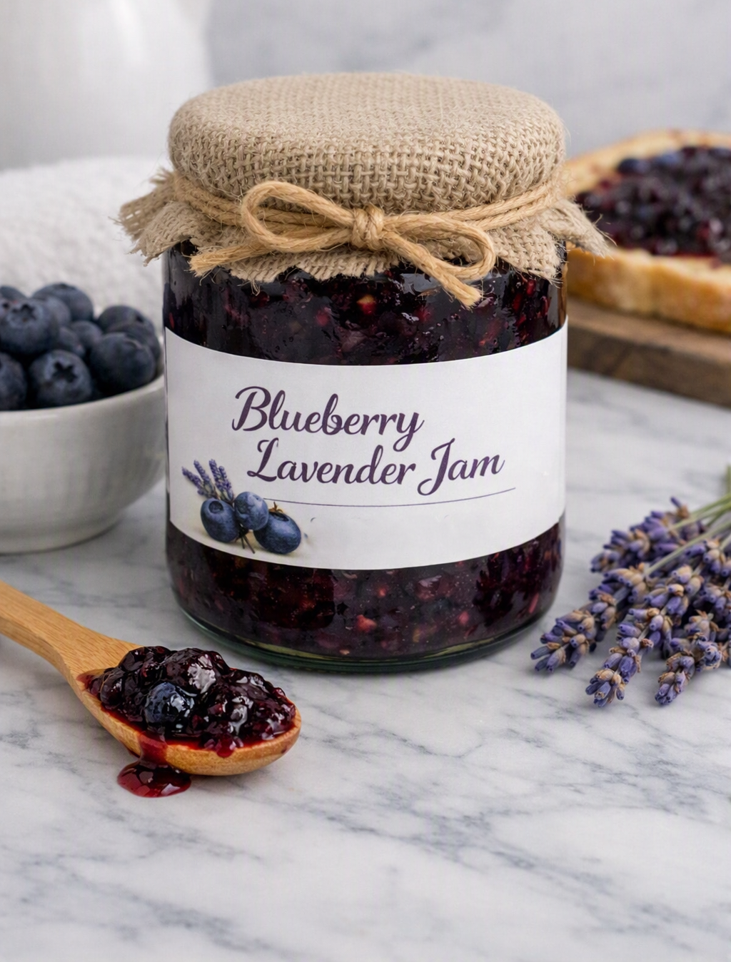 Blueberry Lavender Jam