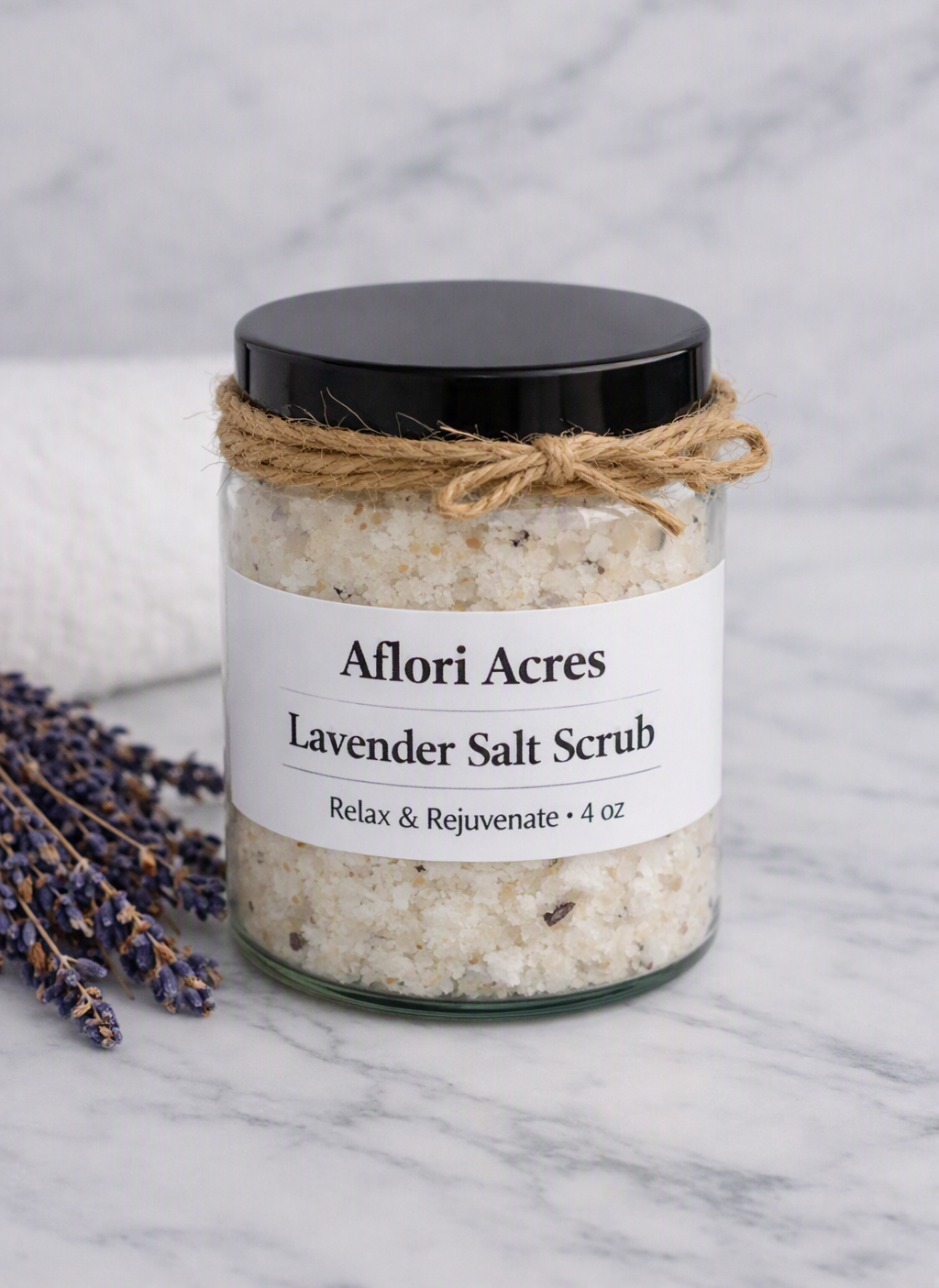Lavender Sugar Scrub