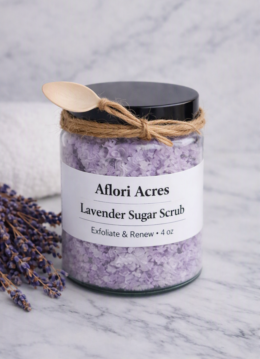 Lavender Salt Scrub