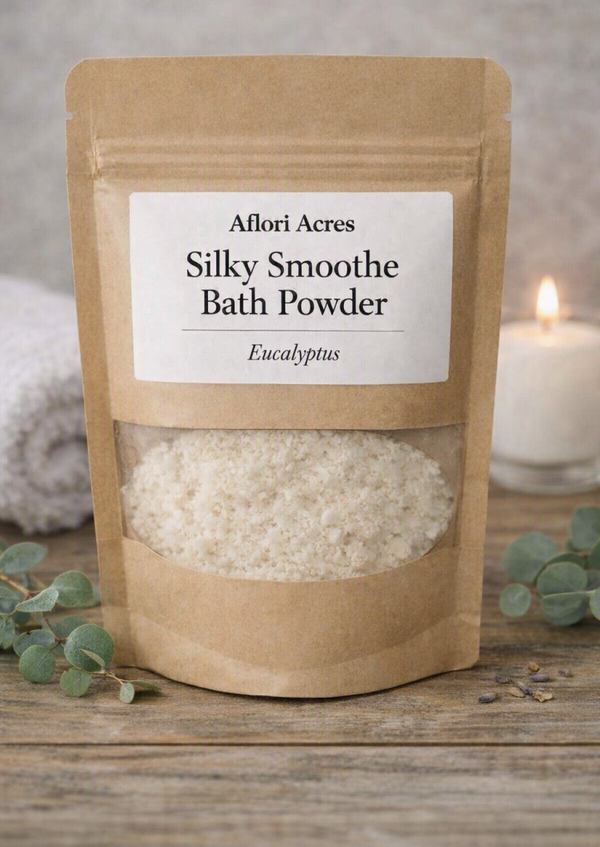 Silky Smooth Bath Powder Eucalyptus