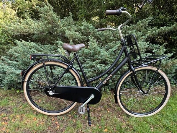 Cortina U4 Transportfiets 57cm Jett black matt N3