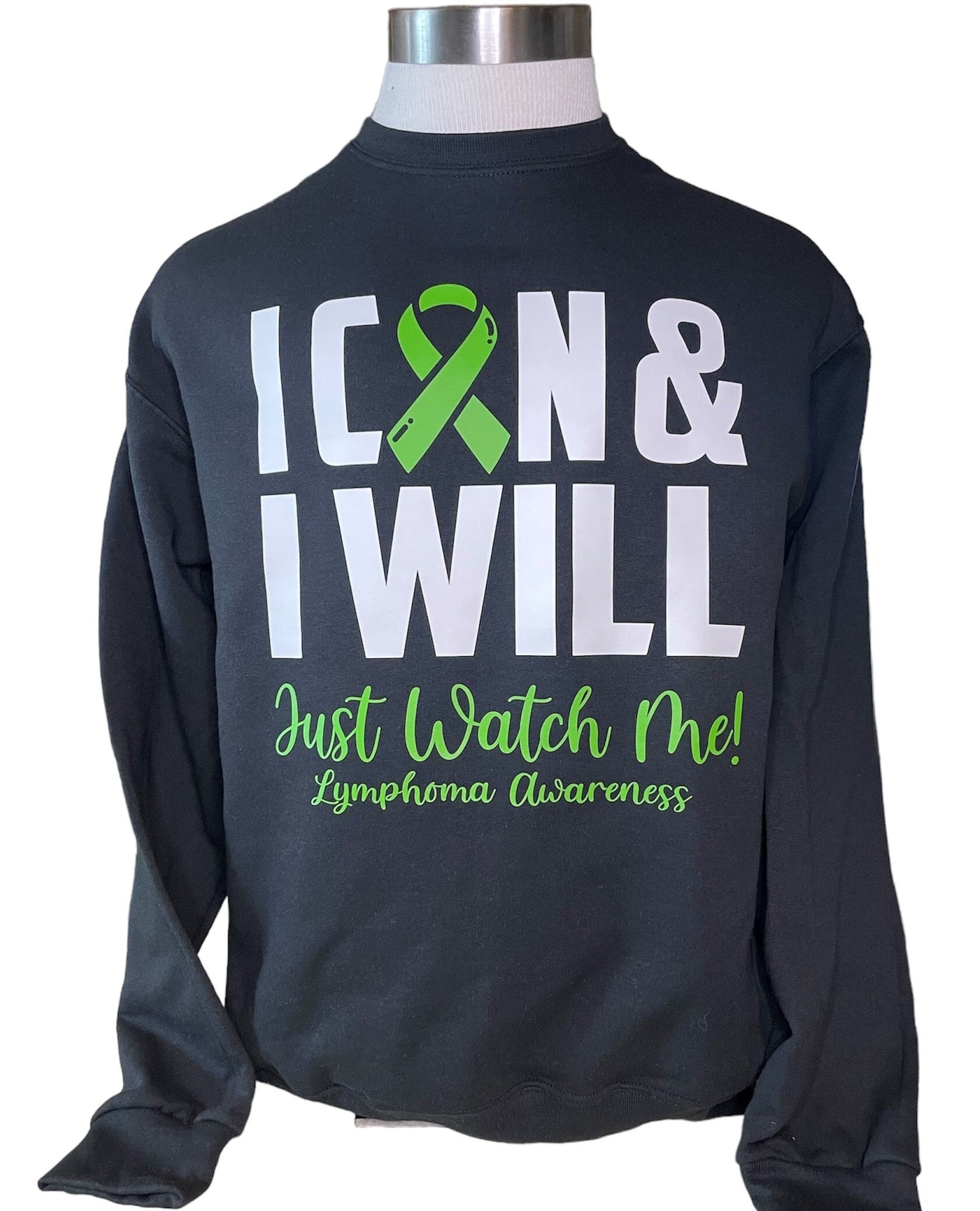 CUSTOMIZABLE "I CAN & I WILL" L/S T-SHIRT