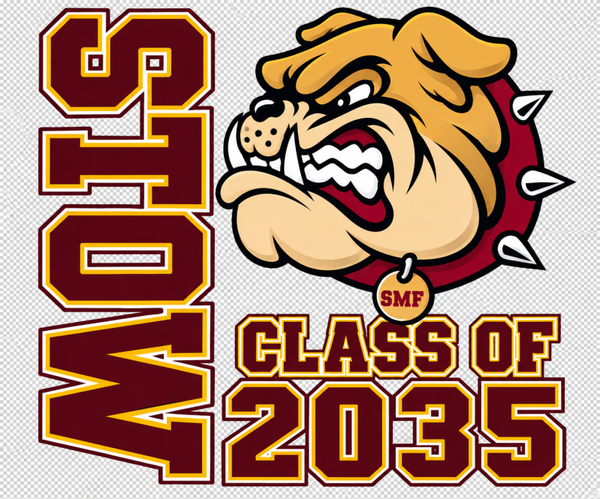 4th Grade Stow Bulldogs Class of 2035 Design 015