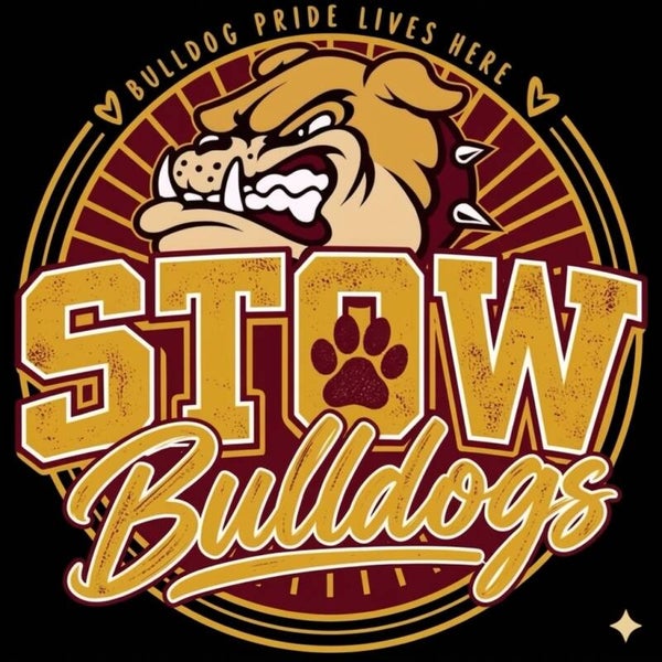 Stow Bulldogs "Bulldog Pride Lives Here" Design 002
